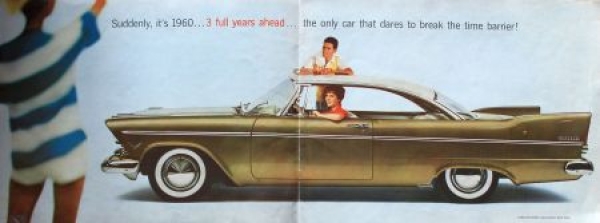 Plymouth Belvedere Modelprogram 1960 Carbrochure (9802)